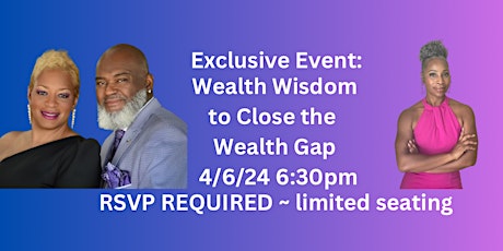 Wealth Wisdom to Bridge the Gap