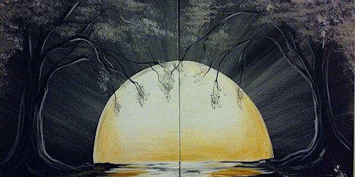 Imagen principal de Moon Set in the Trees - Paint and Sip by Classpop!™