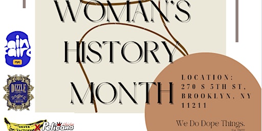 Hauptbild für Women's History Month Paint & Sip