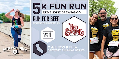 Hauptbild für Red Engine Brewing | 2024 California Brewery Running Series