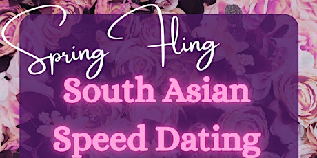 South Asian Speed Dating Event.