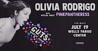 Olivia Rodrigo Philadelphia - Wells Fargo Center-PA Tickets  primärbild