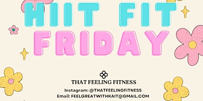 HIIT FIIT FRIDAY primary image