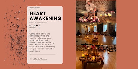 Heart Awakening: A Cacao Circle, Movements, & Sound Healing Experience