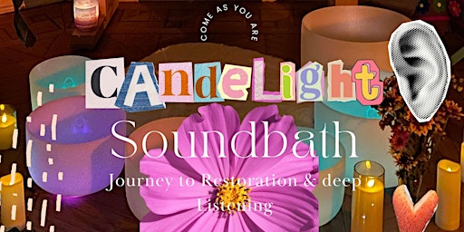 Primaire afbeelding van Candlelight Soundbath at the victorian historical mansion