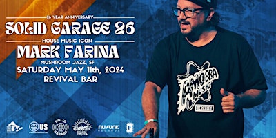 Solid Garage 26 Year Party w/ Mark Farina primary image
