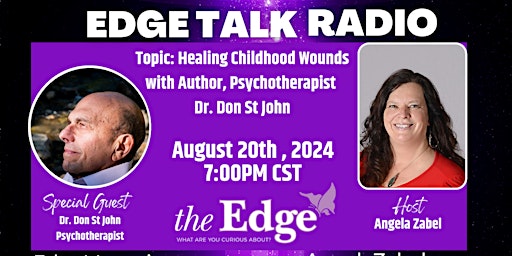 Healing Childhood Wounds with Author, Psychotherapist Dr. Don St John primary image