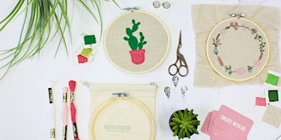 Immagine principale di Creative Workshop: Beginner's Hand Embroidery 