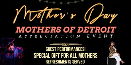 Mother's Day Appreciation Event