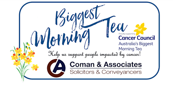 Coman & Associates' Australia's Biggest Morning Tea