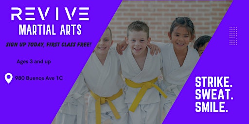 Primaire afbeelding van Free Martial Arts Class !