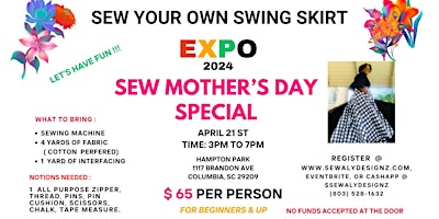 Imagem principal do evento SEW MOTHER'S DAY SPECIAL