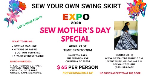 Image principale de SEW MOTHER'S DAY SPECIAL