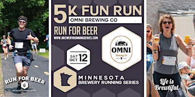 5k Beer Run x OMNI Brewing Co | 2024 MN Brewery Running Series primary image