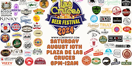 The 2024 Las Cruces Beer Fest at Plaza De Las Cruces! (All Ages) primary image