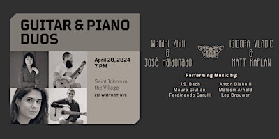 Guitar & Piano Duos at Saint John’s in the Village primary image