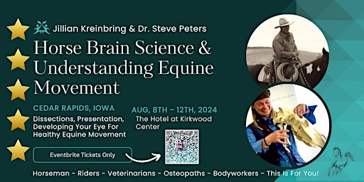 Imagem principal do evento J. Kreinbring &  Dr. S. Peters ~ Horse Brain Science & Equine Movement