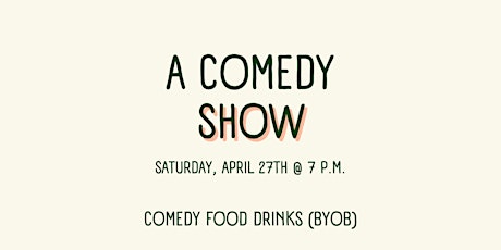 A Comedy Show at Kevo Space(Downtown) ~Food  from a private chef and BYOB~