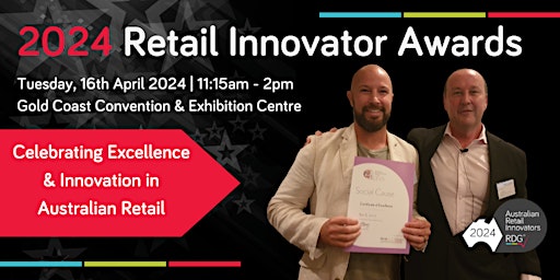 Imagem principal do evento Australian Retail Innovators Awards 2024