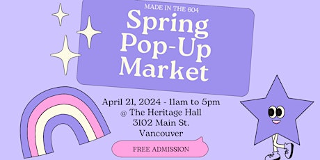 Made in the 604 Spring Market (April 21)