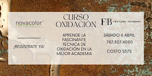 Imagen principal de Curso - Oxidación