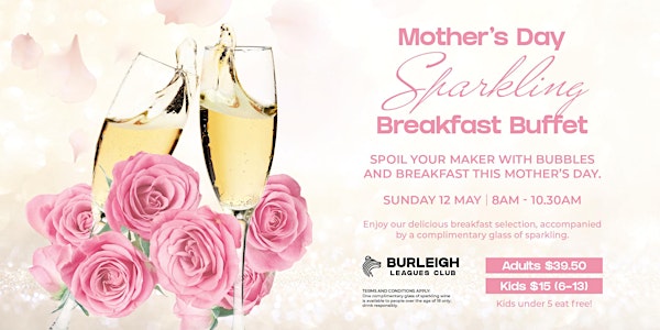 Mothers Day Sparkling Breakfast Buffet
