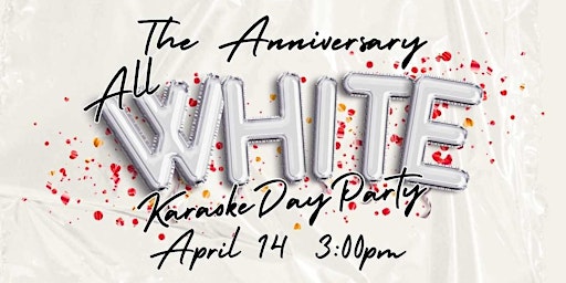 Primaire afbeelding van The Official Karaoke Day {White Attire) Party