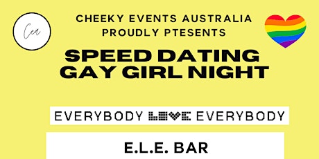 Burleigh Heads gay girl- speed dating 25-44 by Cheeky Events Australia primary image