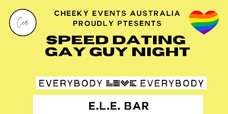 Burleigh Heads gay guy speed dating-for 25-44s by Cheeky Events Australia