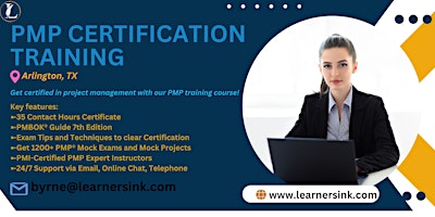 PMP Certification Training Course in Arlington, TX primary image