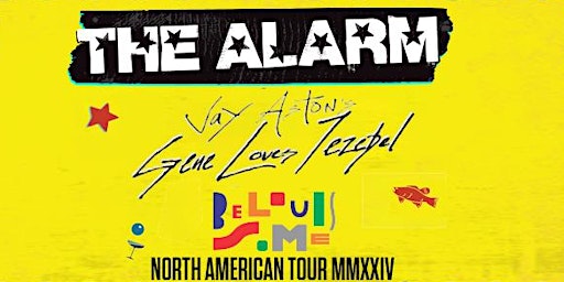 The Alarm + Jay Aston's Gene Loves Jezebel + Belouis Some - West Palm Beach  primärbild
