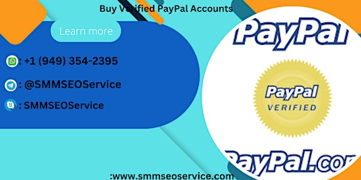 Primaire afbeelding van Best Sites To Buy Verified PayPal Accounts in 2024