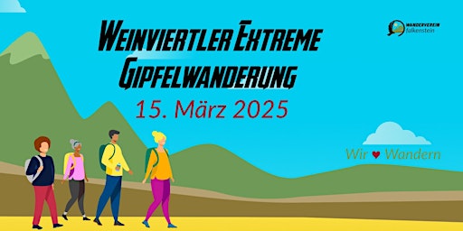 Imagem principal do evento Weinviertler Extreme Gipfelwanderung 2025