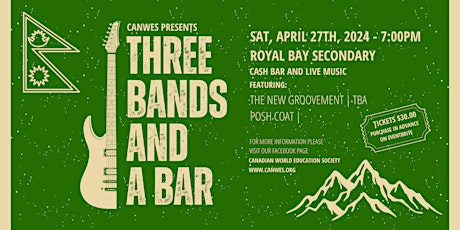 Three Bands and a Bar