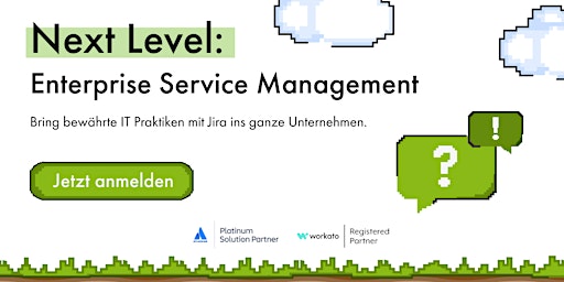 Imagem principal do evento Next Level: Enterprise Service Management.