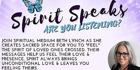 Spirit Speaks with Medium Beth Lynch