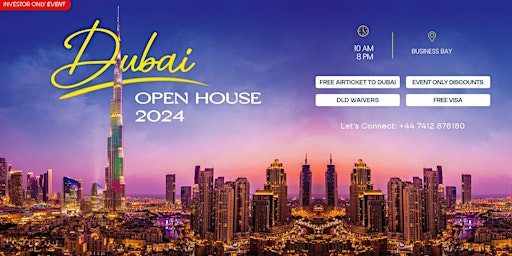 Primaire afbeelding van EMAAR DUBAI OPEN HOUSE - 2024