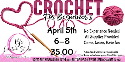 Image principale de Basic Crochet Class for Beginners