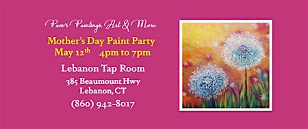 Mother's Day Paint Party