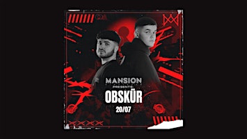 Immagine principale di Mansion Mallorca presents Obskür  20/07 