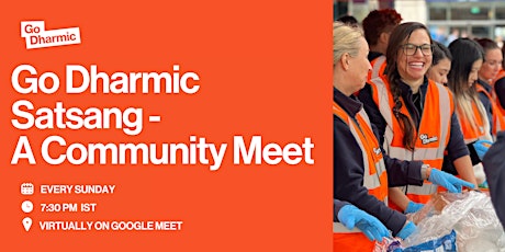 Go Dharmic Satsang - A Community Meet (India Edition)