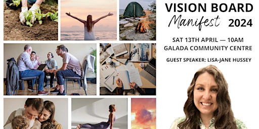 Imagem principal do evento Ignite Your Journey: Vision Board Micro Workshop for Manifestation + Growth