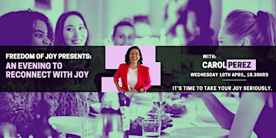 Imagem principal do evento An evening to reconnect with joy.