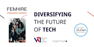Imagem principal do evento Diversifying the future of Tech