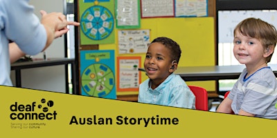 Primaire afbeelding van Auslan Storytime-30 March(Rescheduled for 6 April)