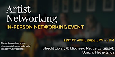 Hauptbild für VAA In Person Networking Event - Utrecht, Netherlands