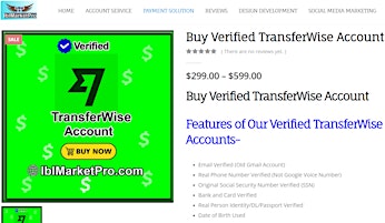 Worldwide Best Places to Buy Verified TransferWise Account 2024 Old And New primary image