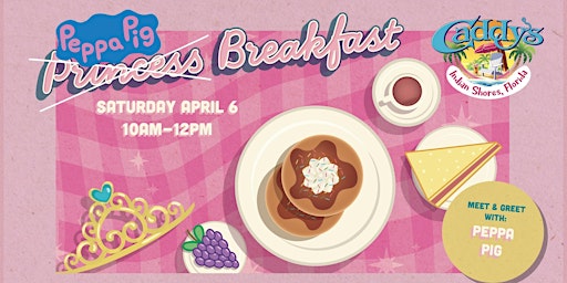 Imagem principal do evento Pancakes with Peppa Pig!