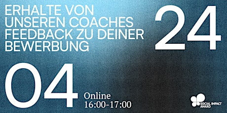 Hack your SIA Application: 1-on-1 Coaching (Session I)