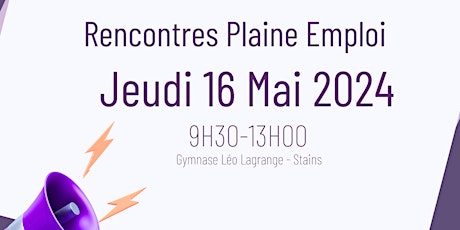 Rencontres Plaine Emploi